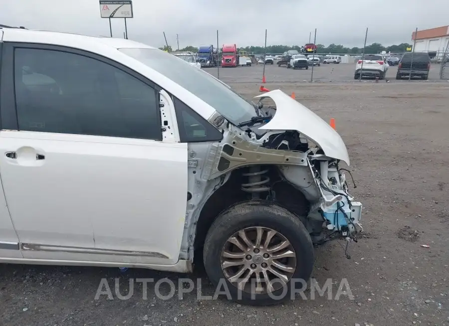 TOYOTA SIENNA 2016 vin 5TDYK3DC5GS745756 from auto auction Iaai