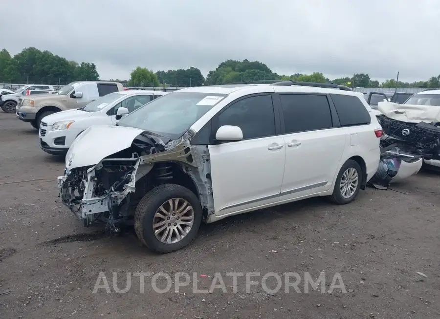 TOYOTA SIENNA 2016 vin 5TDYK3DC5GS745756 from auto auction Iaai