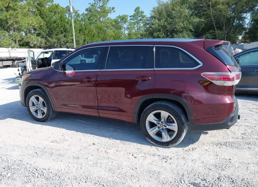 TOYOTA HIGHLANDER 2016 vin 5TDYKRFH1GS183544 from auto auction Iaai