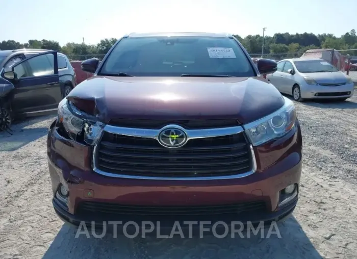 TOYOTA HIGHLANDER 2016 vin 5TDYKRFH1GS183544 from auto auction Iaai