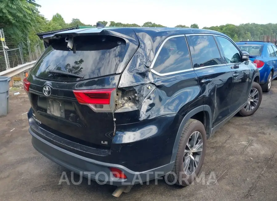 TOYOTA HIGHLANDER 2019 vin 5TDZZRFH3KS291186 from auto auction Iaai