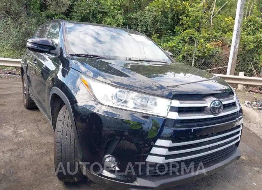 TOYOTA HIGHLANDER 2019 vin 5TDZZRFH3KS291186 from auto auction Iaai