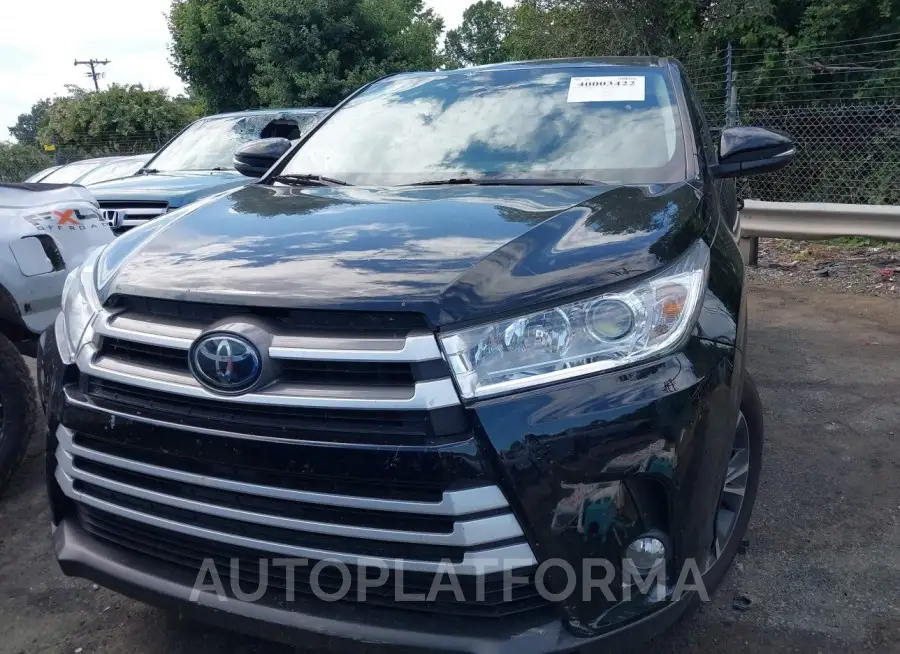 TOYOTA HIGHLANDER 2019 vin 5TDZZRFH3KS291186 from auto auction Iaai