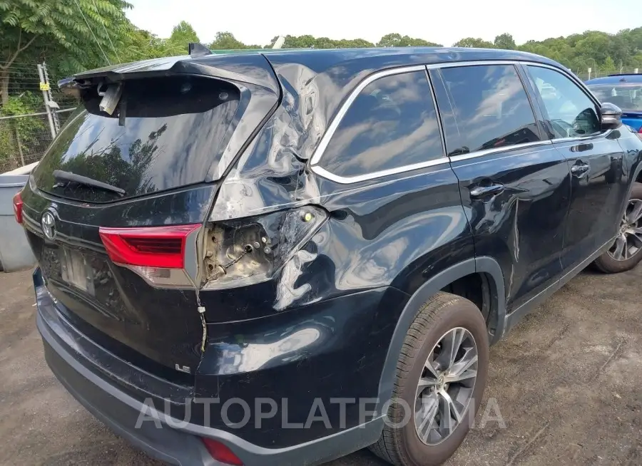 TOYOTA HIGHLANDER 2019 vin 5TDZZRFH3KS291186 from auto auction Iaai