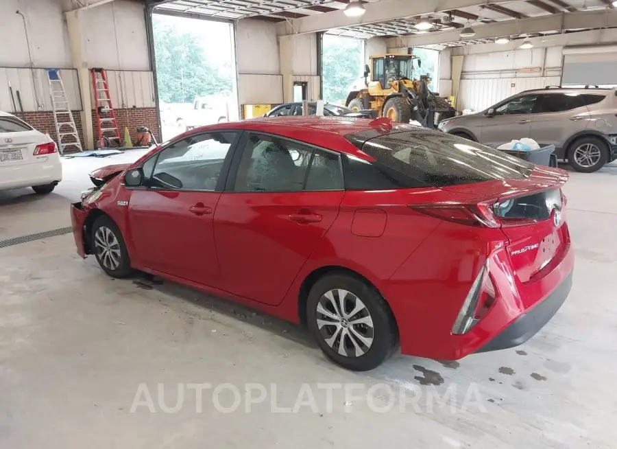 TOYOTA PRIUS PRIME 2022 vin JTDKAMFP1N3224305 from auto auction Iaai