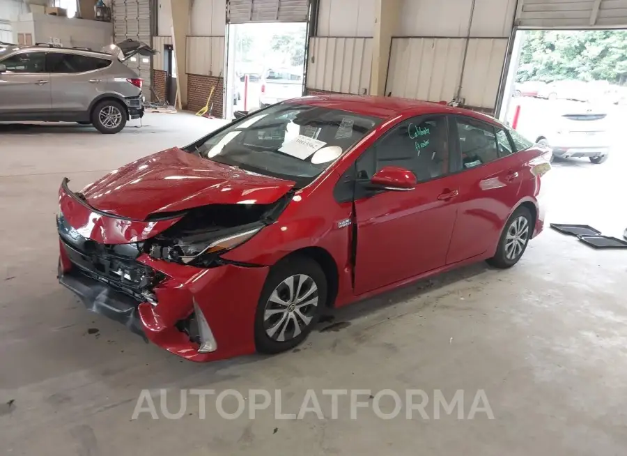 TOYOTA PRIUS PRIME 2022 vin JTDKAMFP1N3224305 from auto auction Iaai