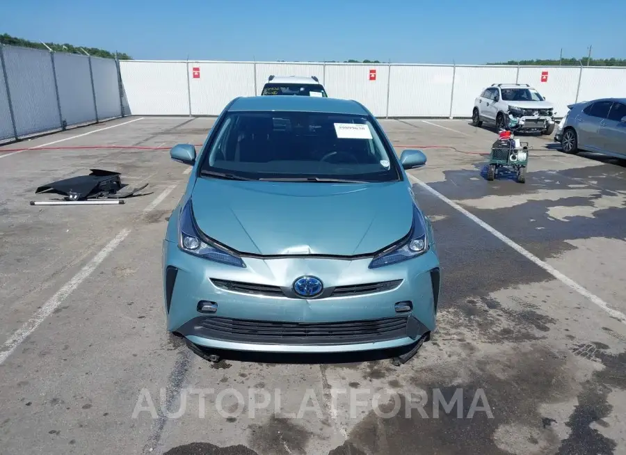 TOYOTA PRIUS 2019 vin JTDKARFU4K3098651 from auto auction Iaai