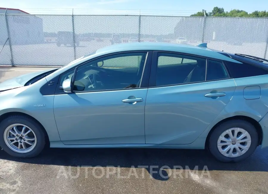 TOYOTA PRIUS 2019 vin JTDKARFU4K3098651 from auto auction Iaai