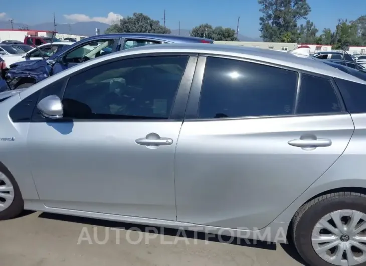 TOYOTA PRIUS 2019 vin JTDKARFU9K3085605 from auto auction Iaai