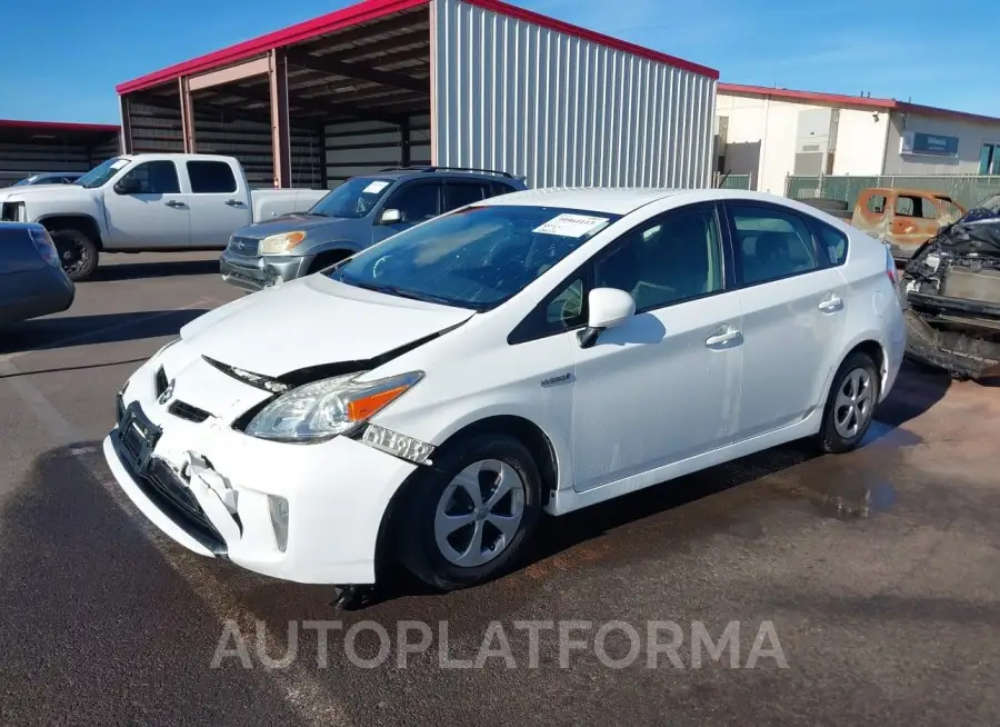 TOYOTA PRIUS 2015 vin JTDKN3DU4F1886237 from auto auction Iaai