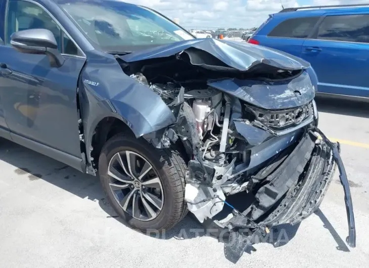 TOYOTA VENZA 2021 vin JTEAAAAH9MJ084407 from auto auction Iaai