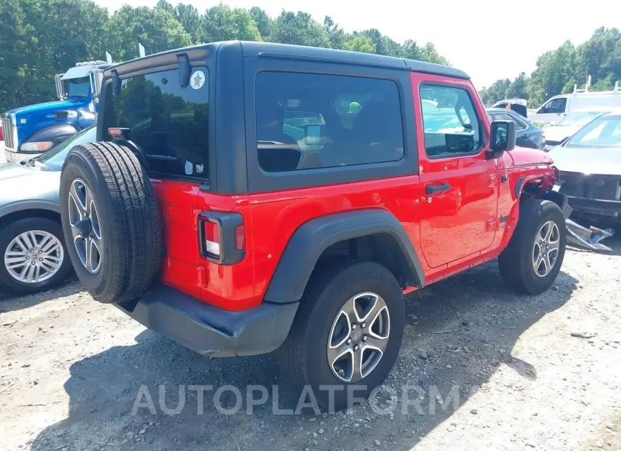 JEEP WRANGLER 2021 vin 1C4GJXAN1MW804180 from auto auction Iaai