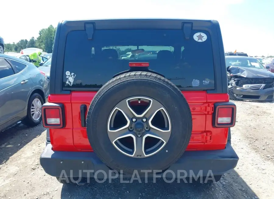 JEEP WRANGLER 2021 vin 1C4GJXAN1MW804180 from auto auction Iaai