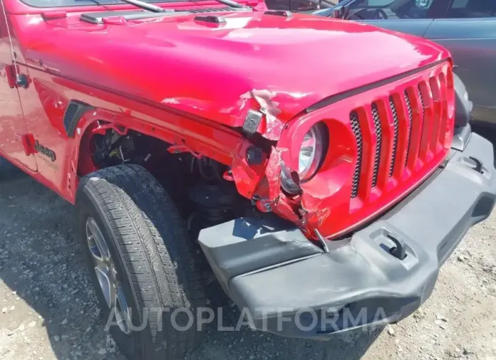 JEEP WRANGLER 2021 vin 1C4GJXAN1MW804180 from auto auction Iaai