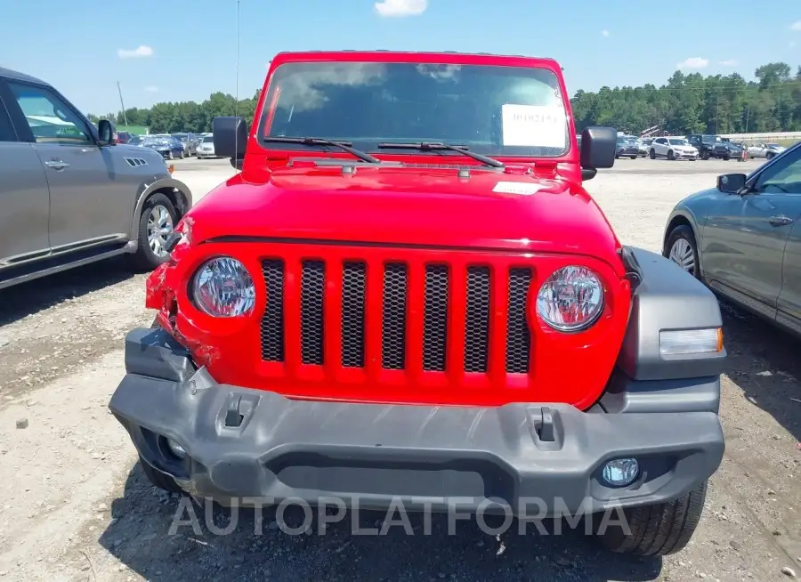 JEEP WRANGLER 2021 vin 1C4GJXAN1MW804180 from auto auction Iaai