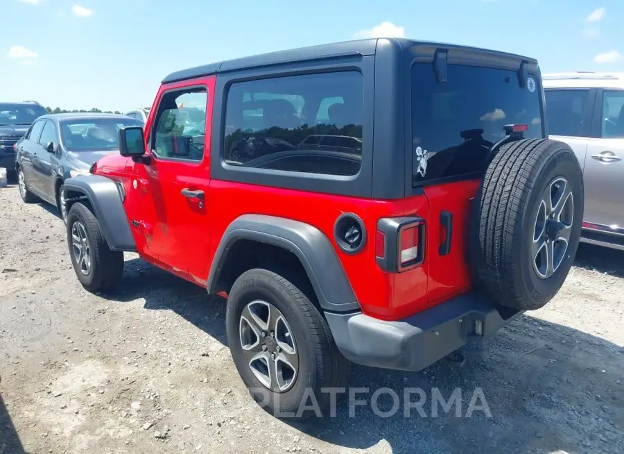 JEEP WRANGLER 2021 vin 1C4GJXAN1MW804180 from auto auction Iaai