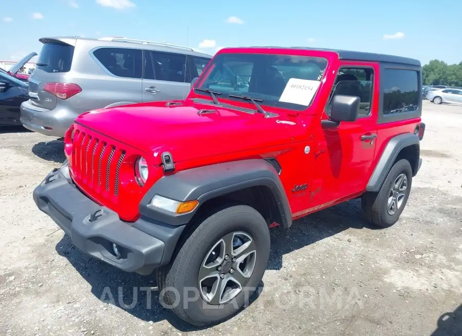 JEEP WRANGLER 2021 vin 1C4GJXAN1MW804180 from auto auction Iaai