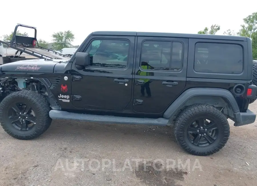 JEEP WRANGLER UNLIMITED 2018 vin 1C4HJXDG3JW110510 from auto auction Iaai