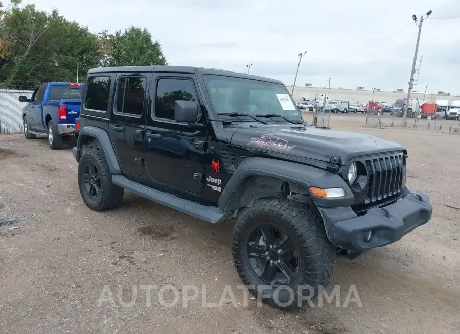 JEEP WRANGLER UNLIMITED 2018 vin 1C4HJXDG3JW110510 from auto auction Iaai