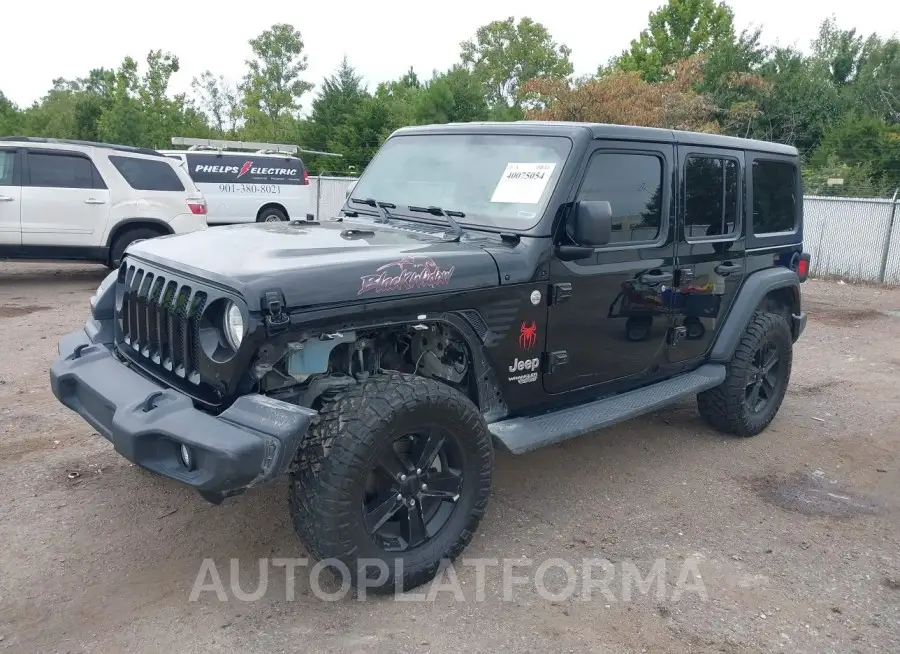 JEEP WRANGLER UNLIMITED 2018 vin 1C4HJXDG3JW110510 from auto auction Iaai