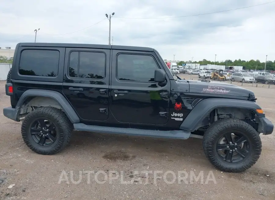 JEEP WRANGLER UNLIMITED 2018 vin 1C4HJXDG3JW110510 from auto auction Iaai