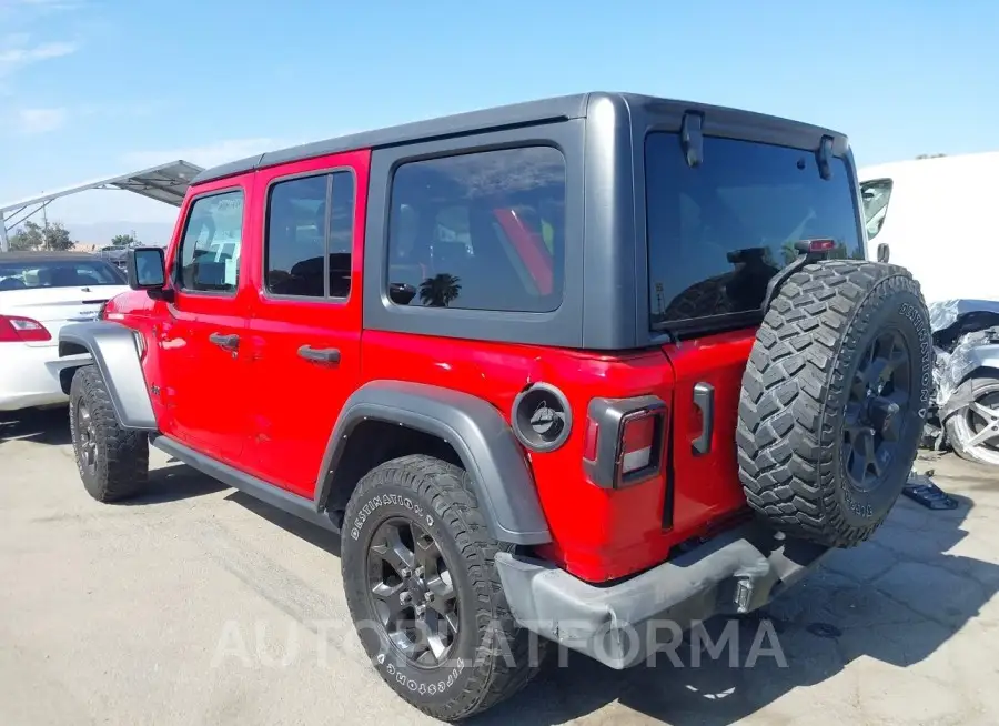 JEEP WRANGLER UNLIMITED 2021 vin 1C4HJXDG4MW694873 from auto auction Iaai