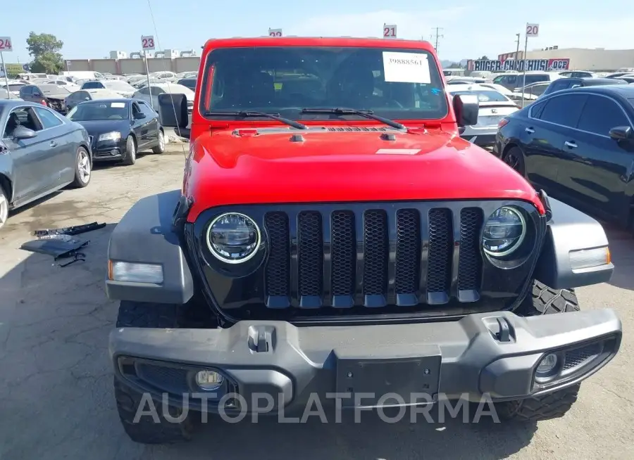 JEEP WRANGLER UNLIMITED 2021 vin 1C4HJXDG4MW694873 from auto auction Iaai