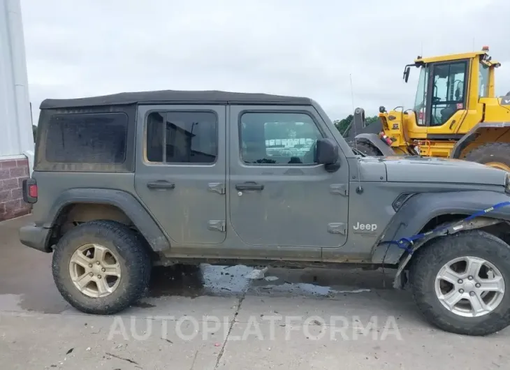 JEEP WRANGLER UNLIMITED 2018 vin 1C4HJXDG6JW225425 from auto auction Iaai