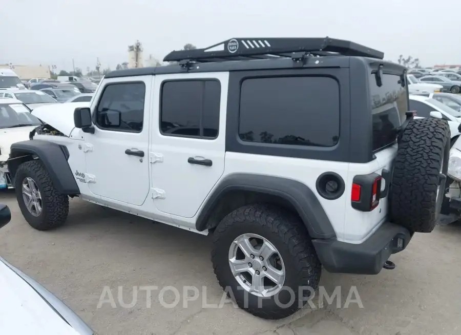 JEEP WRANGLER UNLIMITED 2020 vin 1C4HJXDG6LW142001 from auto auction Iaai