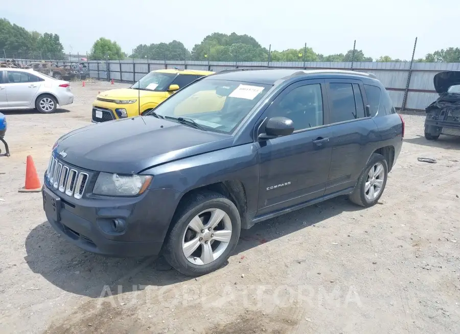 JEEP COMPASS 2016 vin 1C4NJCBA1GD524657 from auto auction Iaai