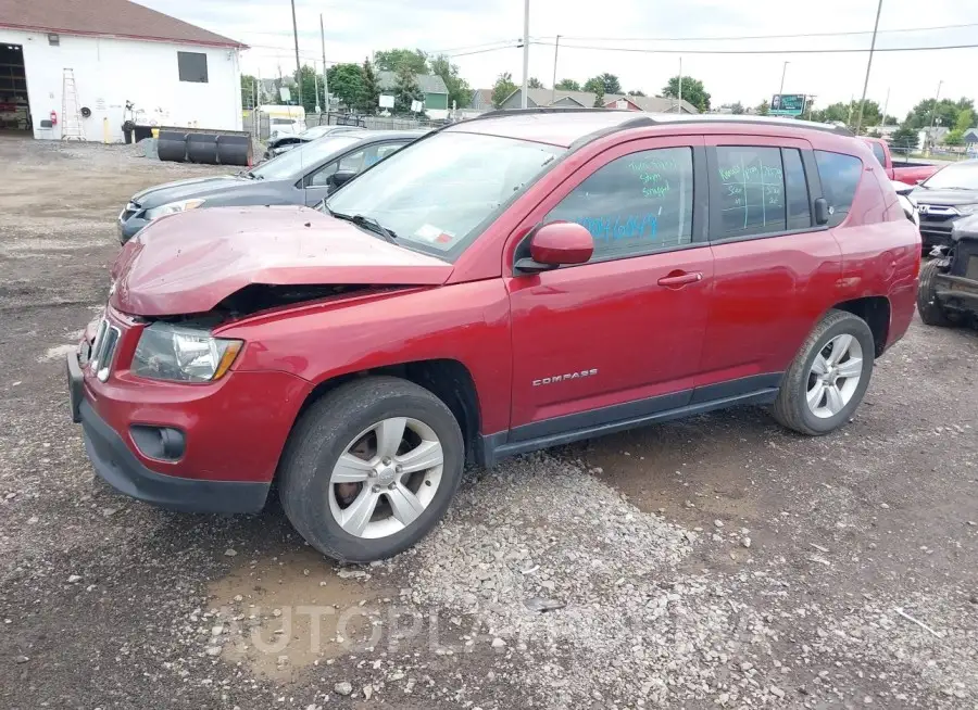 JEEP COMPASS 2017 vin 1C4NJDEB1HD170070 from auto auction Iaai