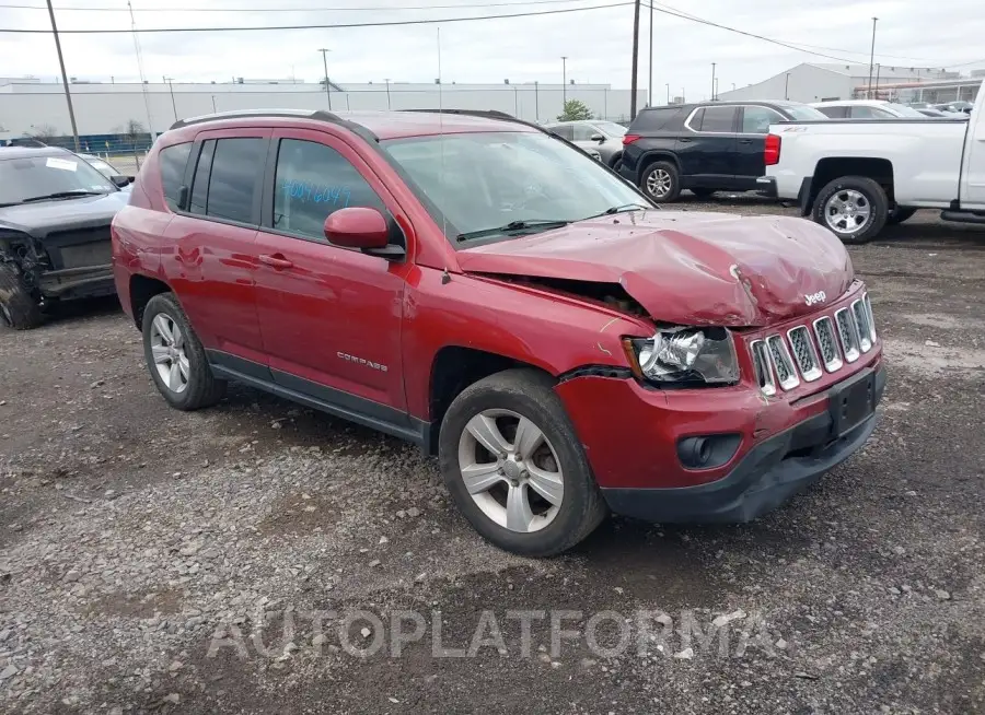 JEEP COMPASS 2017 vin 1C4NJDEB1HD170070 from auto auction Iaai