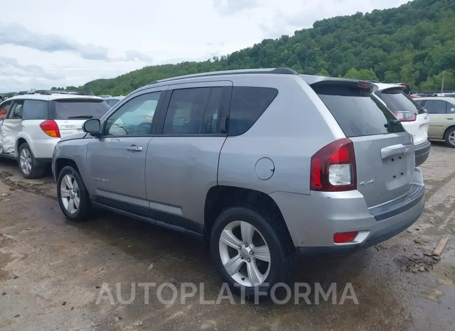 JEEP COMPASS 2017 vin 1C4NJDEBXHD178314 from auto auction Iaai