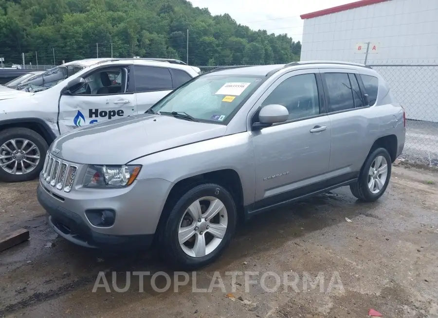 JEEP COMPASS 2017 vin 1C4NJDEBXHD178314 from auto auction Iaai