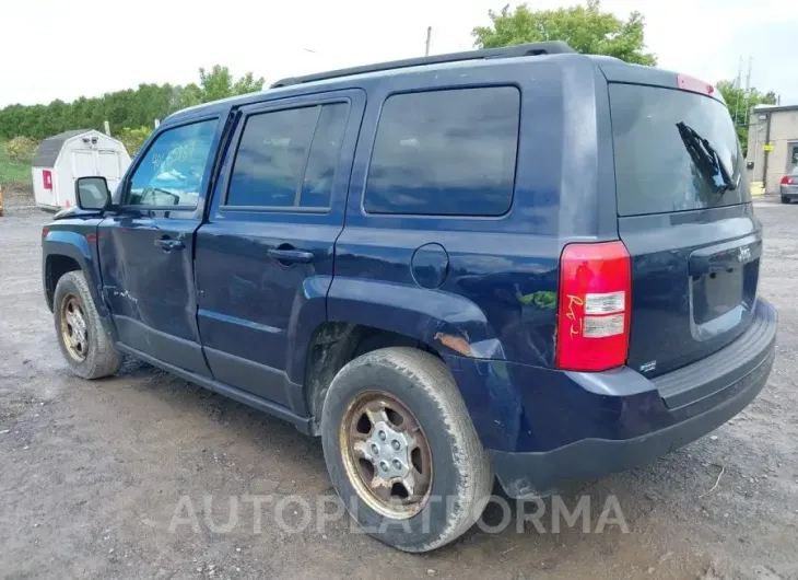 JEEP PATRIOT 2017 vin 1C4NJPBA6HD149437 from auto auction Iaai