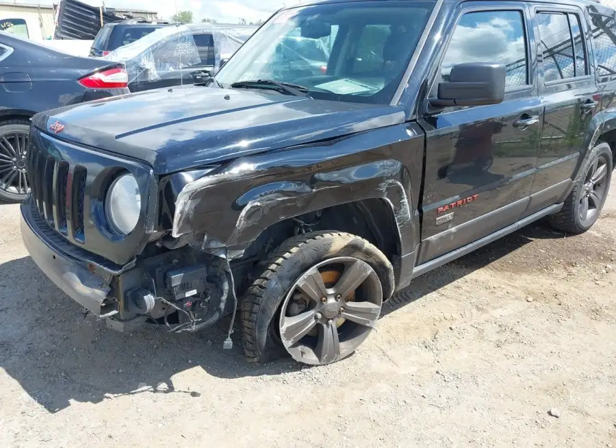 JEEP PATRIOT 2016 vin 1C4NJPBB5GD699395 from auto auction Iaai