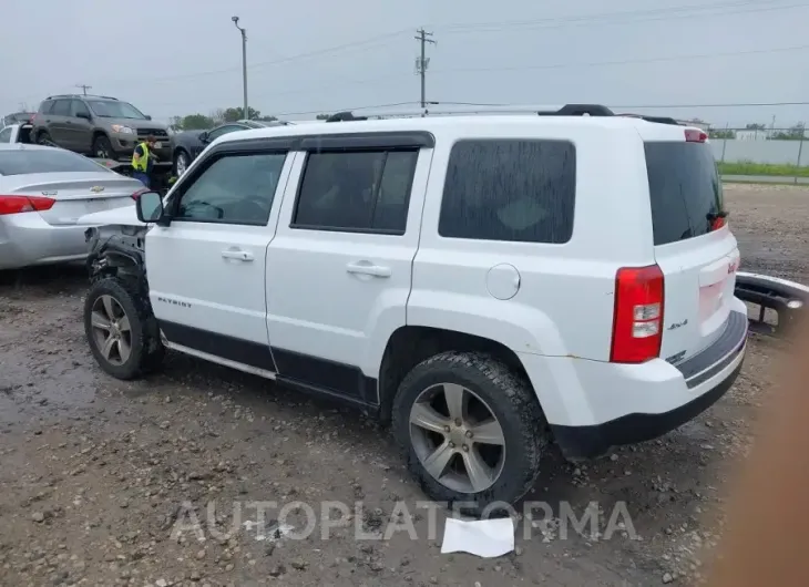 JEEP PATRIOT 2016 vin 1C4NJRFB4GD618683 from auto auction Iaai