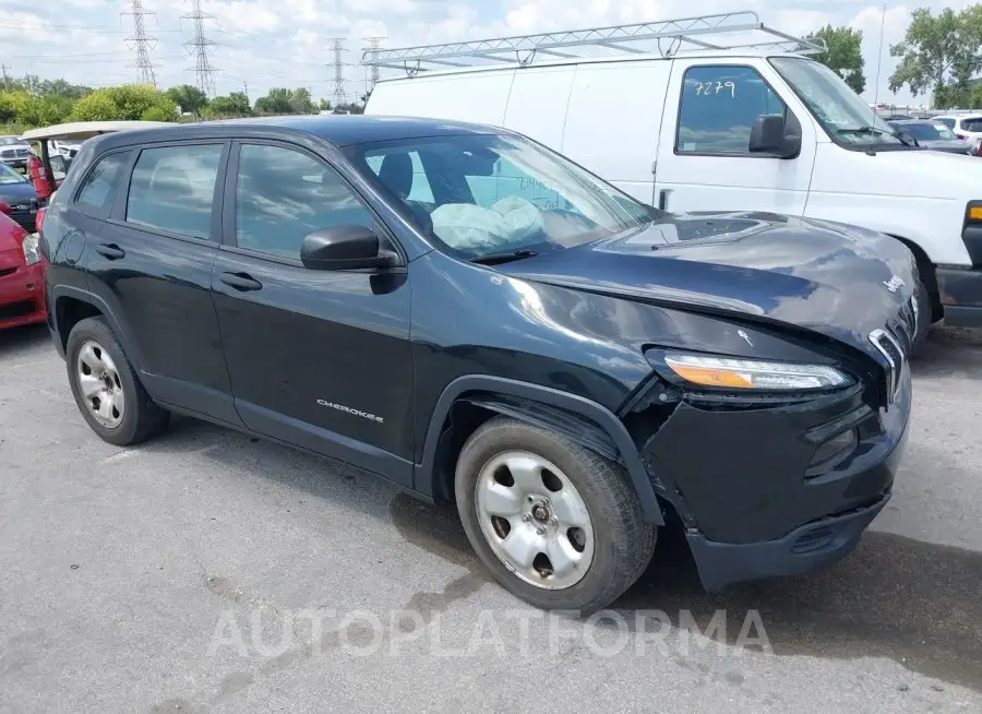 JEEP CHEROKEE 2015 vin 1C4PJLAB1FW657425 from auto auction Iaai