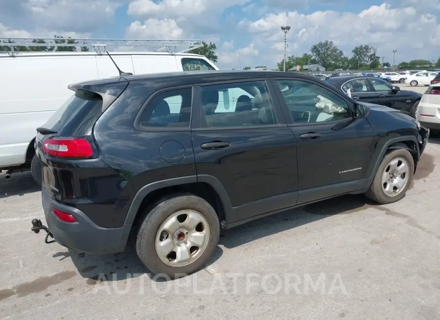 JEEP CHEROKEE 2015 vin 1C4PJLAB1FW657425 from auto auction Iaai