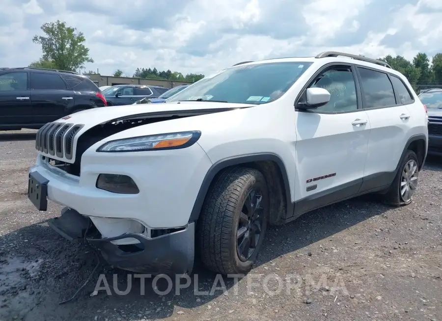 JEEP CHEROKEE 2016 vin 1C4PJMCB0GW277156 from auto auction Iaai