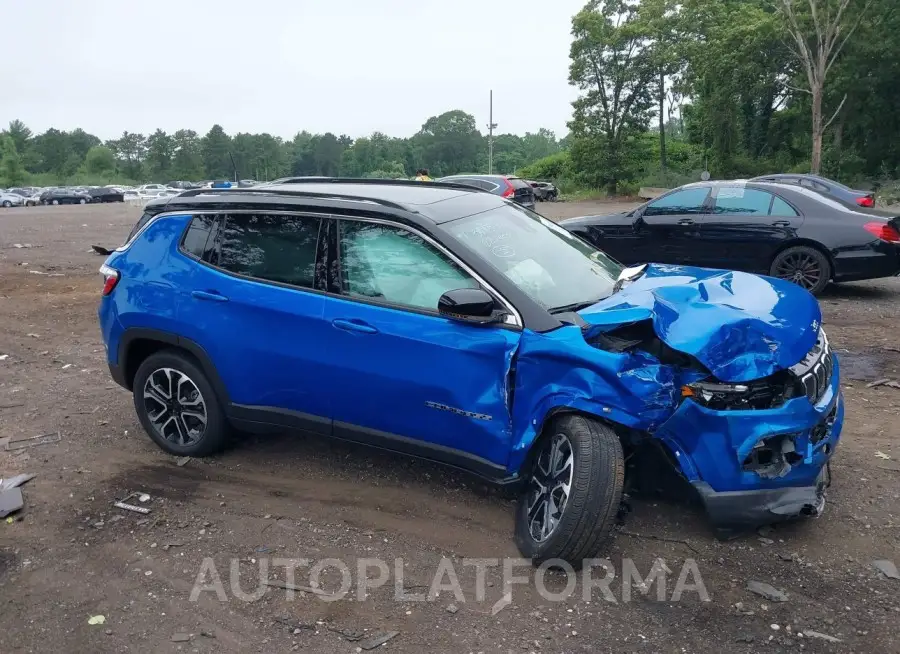 JEEP COMPASS 2022 vin 3C4NJDCB2NT180745 from auto auction Iaai