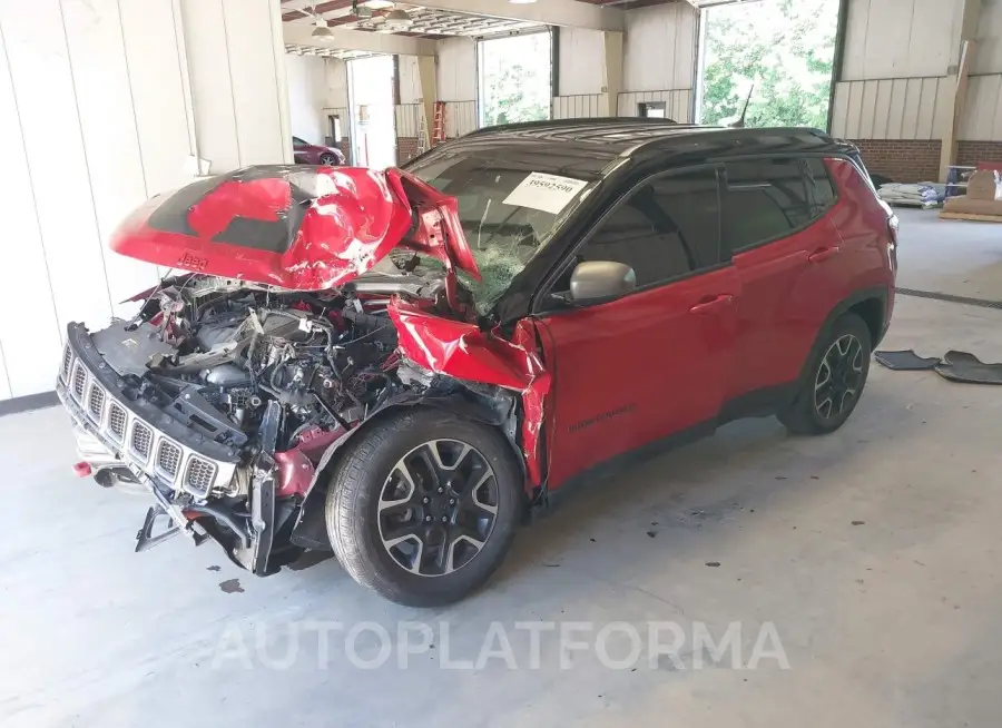 JEEP COMPASS 2019 vin 3C4NJDDB9KT825546 from auto auction Iaai