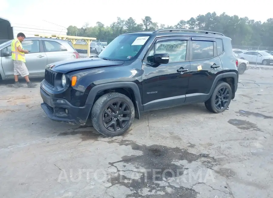 JEEP RENEGADE 2017 vin ZACCJBBB3HPG63251 from auto auction Iaai