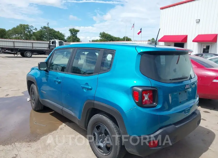 JEEP RENEGADE 2020 vin ZACNJAAB5LPL86323 from auto auction Iaai