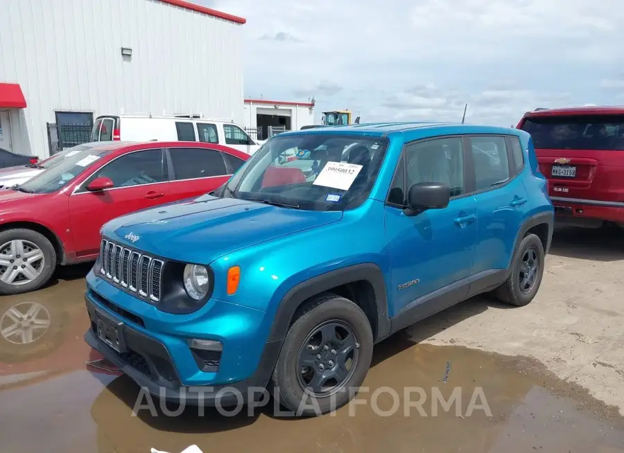 JEEP RENEGADE 2020 vin ZACNJAAB5LPL86323 from auto auction Iaai