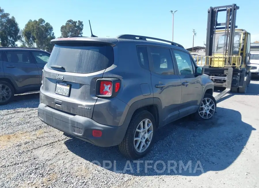 JEEP RENEGADE 2020 vin ZACNJBA13LPK96360 from auto auction Iaai