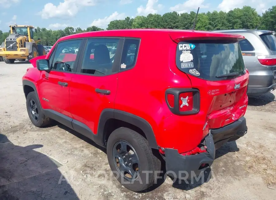 JEEP RENEGADE 2019 vin ZACNJBAB1KPJ97799 from auto auction Iaai