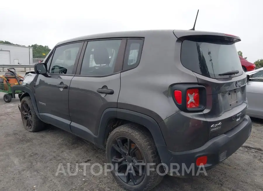 JEEP RENEGADE 2019 vin ZACNJBAB5KPJ74137 from auto auction Iaai