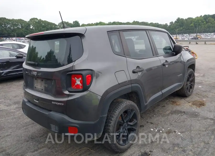 JEEP RENEGADE 2019 vin ZACNJBAB5KPJ74137 from auto auction Iaai