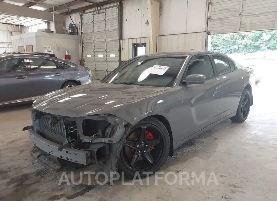 DODGE CHARGER 2018 vin 2C3CDXCT5JH122452 from auto auction Iaai